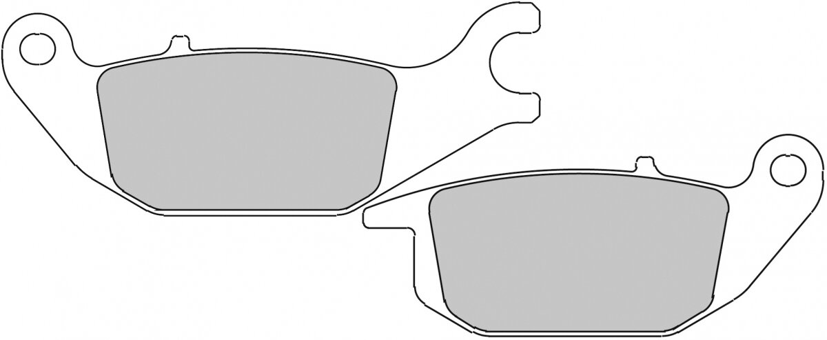 FDB2143P BRAKE PADS ORGANIC