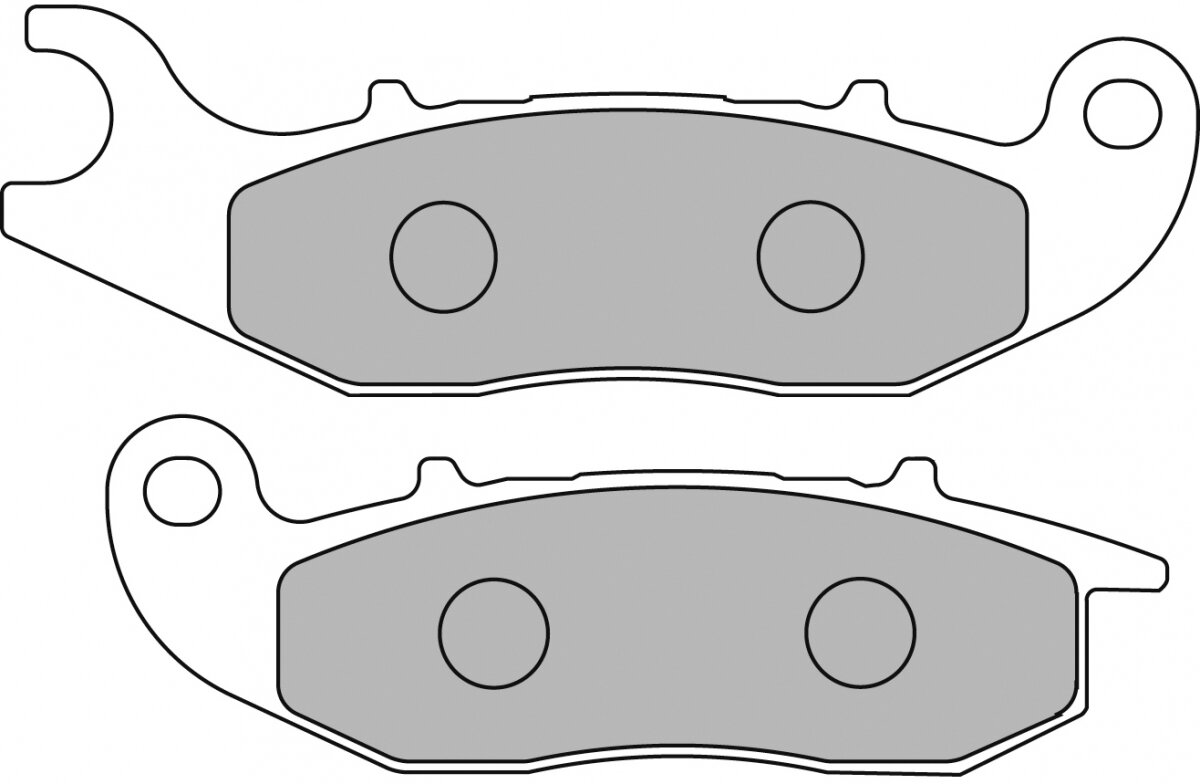 FDB2242EF BRAKE PADS ORGANIC
