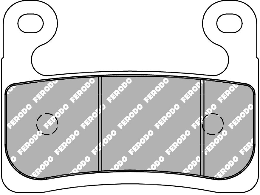 FDB2321CPRO BRAKE PADS CERAMIC