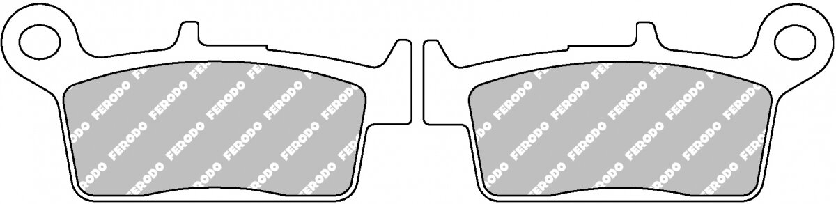FDB783AG BRAKE PADS ORGANIC