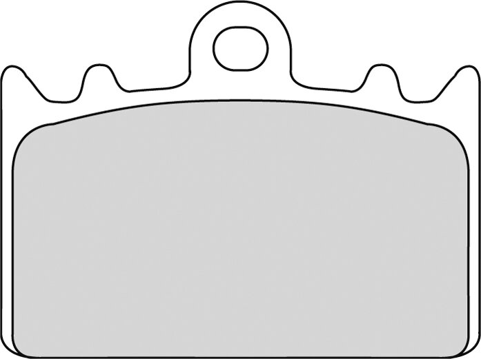 FDB741P BRAKE PADS ORGANIC