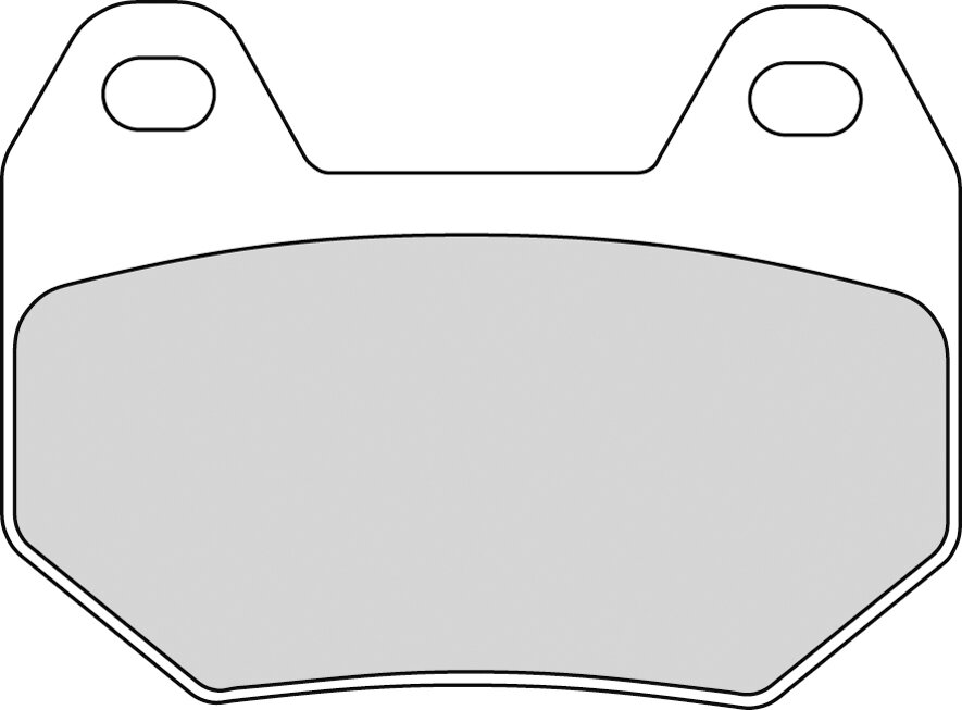 FDB2102P BRAKE PADS ORGANIC