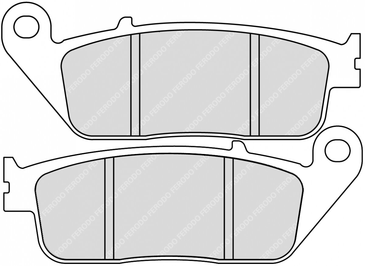 FDB570EF BRAKE PADS ORGANIC