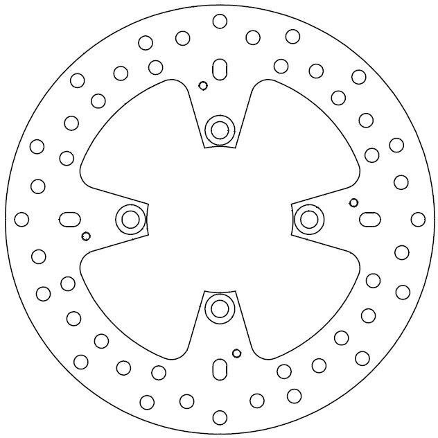 FMD0468R FIXED BRAKE DISC