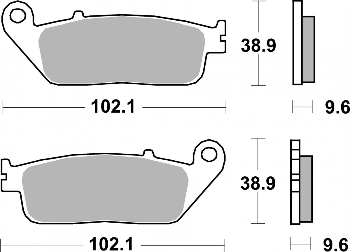 700LS BRAKE PADS SINTER