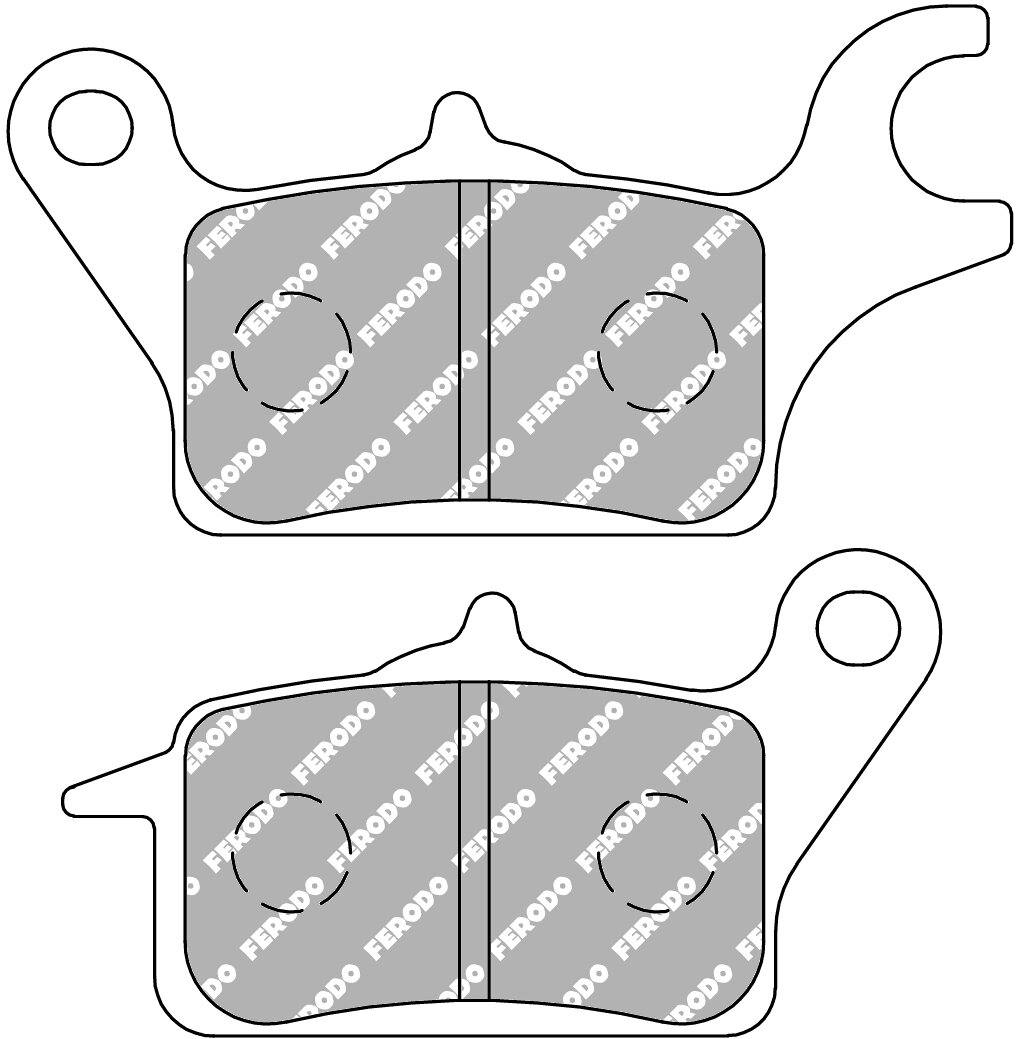 FDB2296EF BRAKE PADS ORGANIC