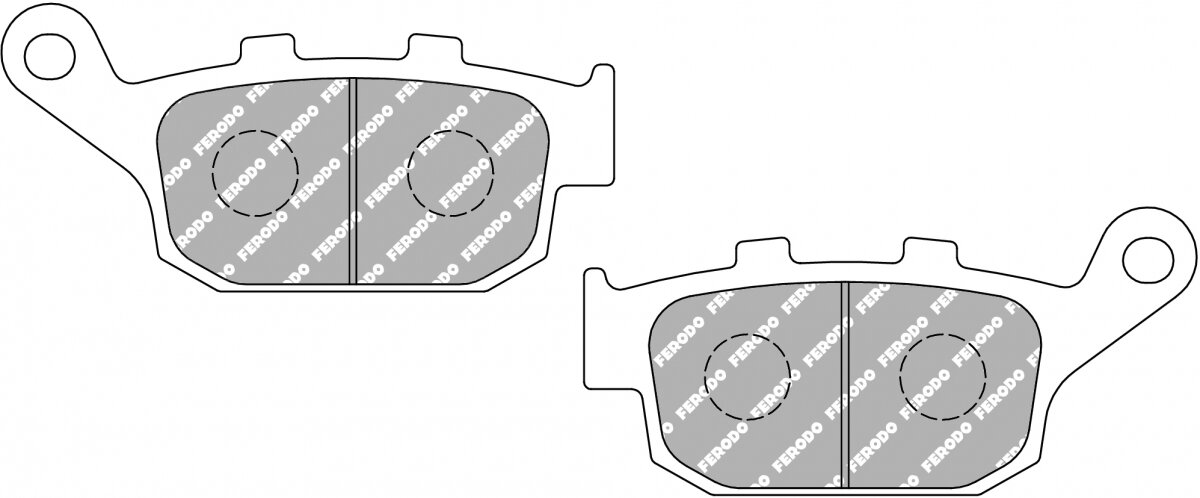 FDB531EF BRAKE PADS ORGANIC