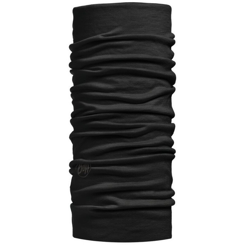 Lightweight Merino Wool Solid Black
