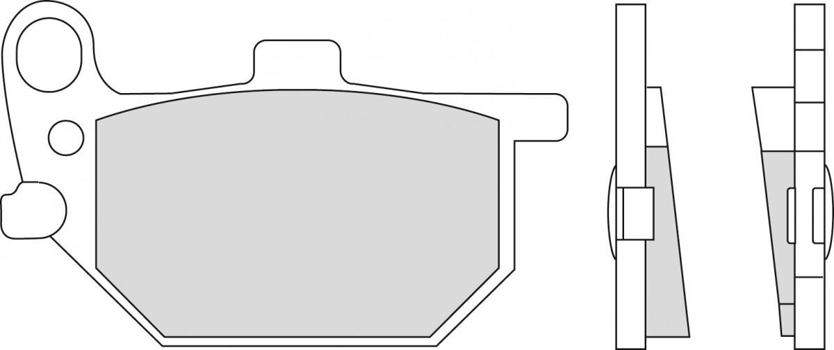FDB184P BRAKE PADS ORGANIC