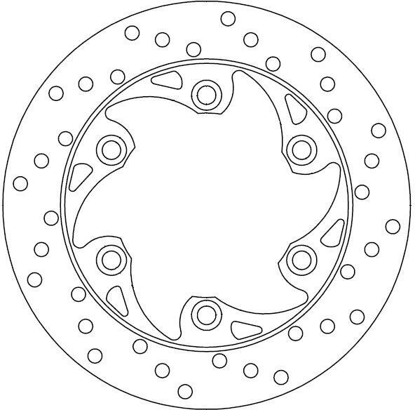 FMD0472R FIXED BRAKE DISC
