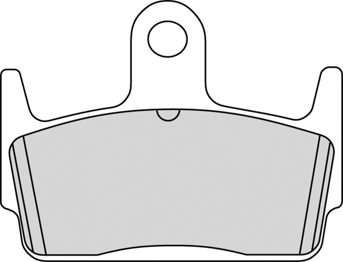 FDB2101AG BRAKE PADS ORGANIC