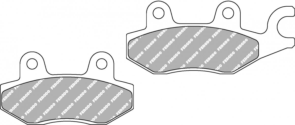 FDB631EF BRAKE PADS ORGANIC