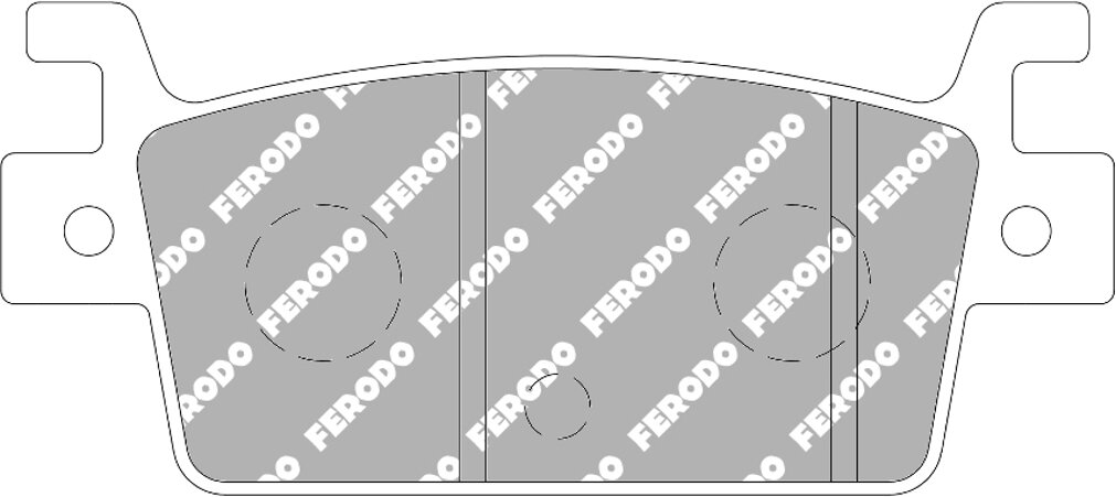 FDB2304EF BRAKE PADS ORGANIC