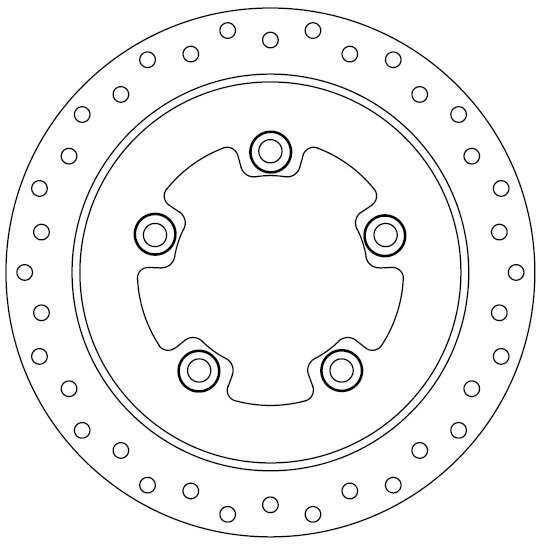FMD0465R FIXED BRAKE DISC