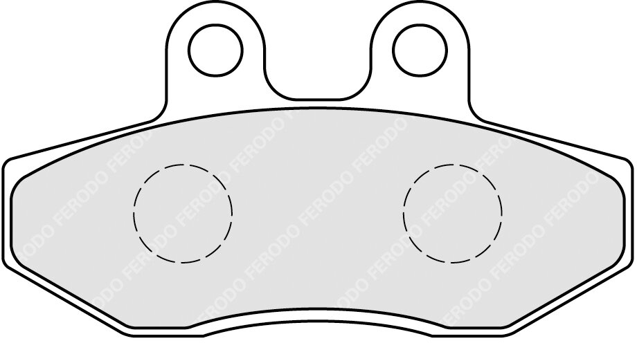 FDB2224P BRAKE PADS ORGANIC