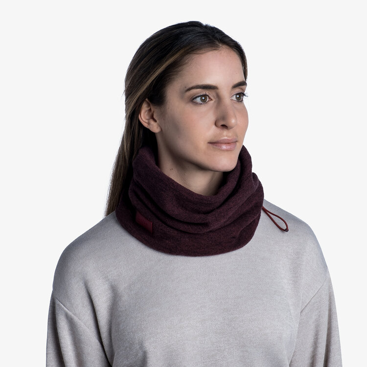 Merino Wool Fleece Maroon