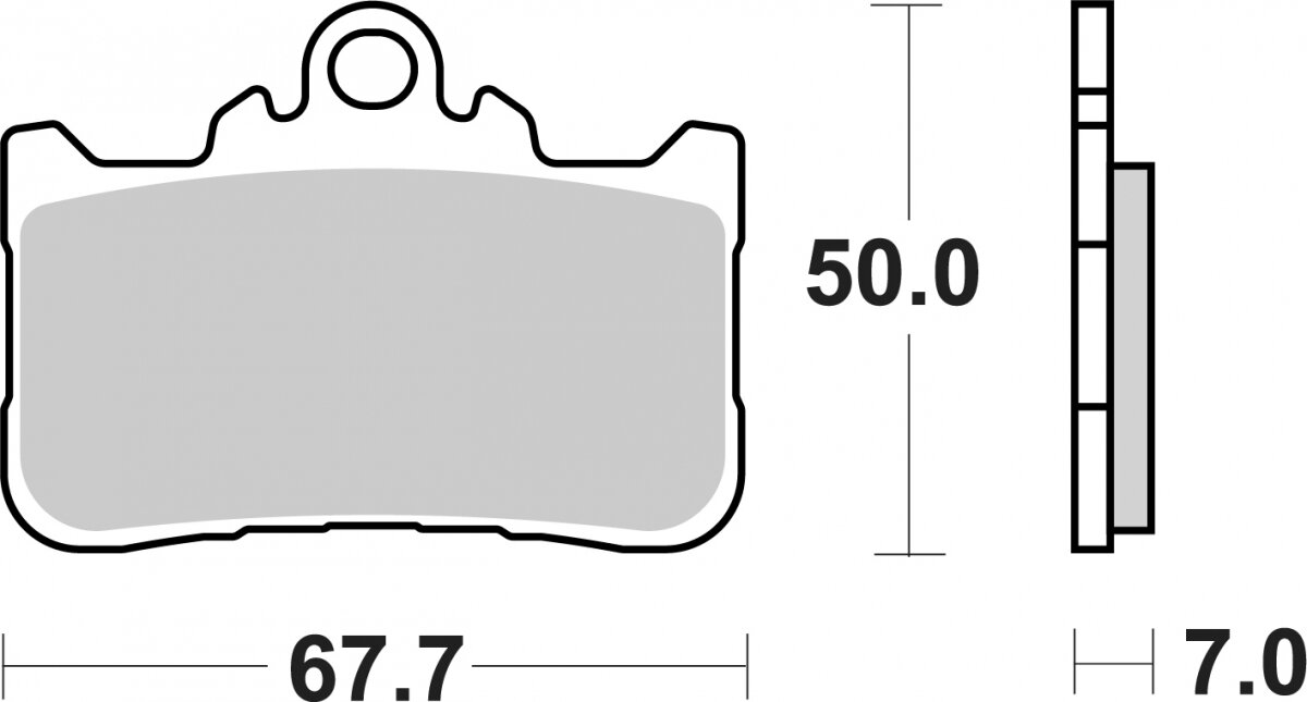 994HS BRAKE PADS SINTER