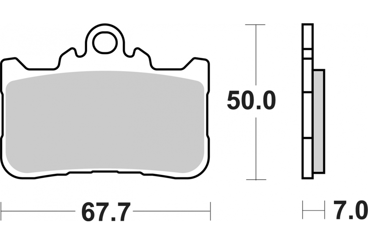 994HS BRAKE PADS SINTER