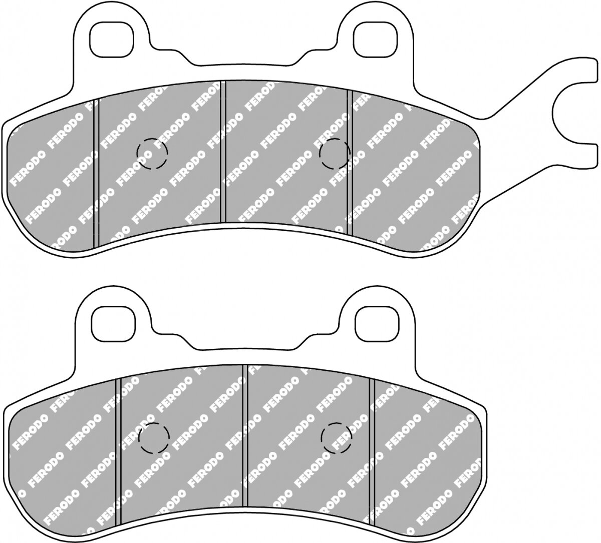 FDB2315SG BRAKE PADS SINTER