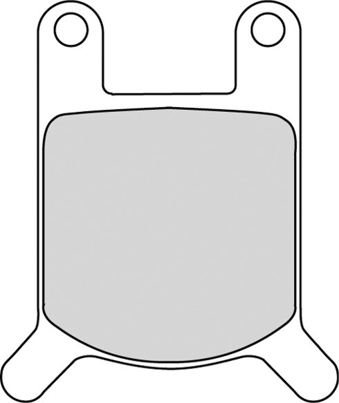 FDB213P BRAKE PADS ORGANIC