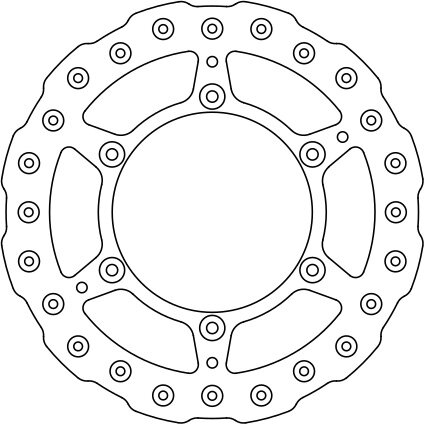 FMD0263MXR FIXED BRAKE DISC