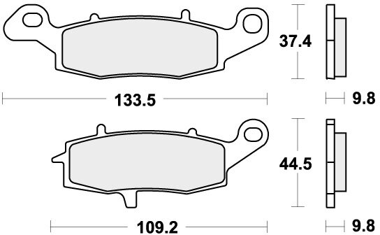 920LS BRAKE PADS SINTER
