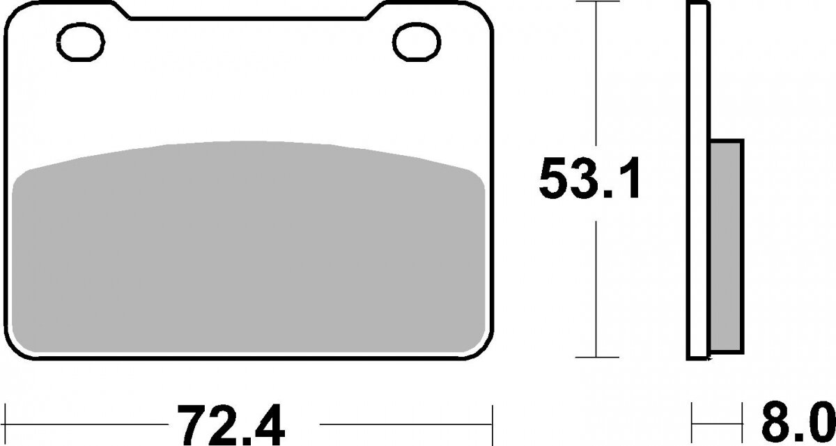 893HS BRAKE PADS SINTER