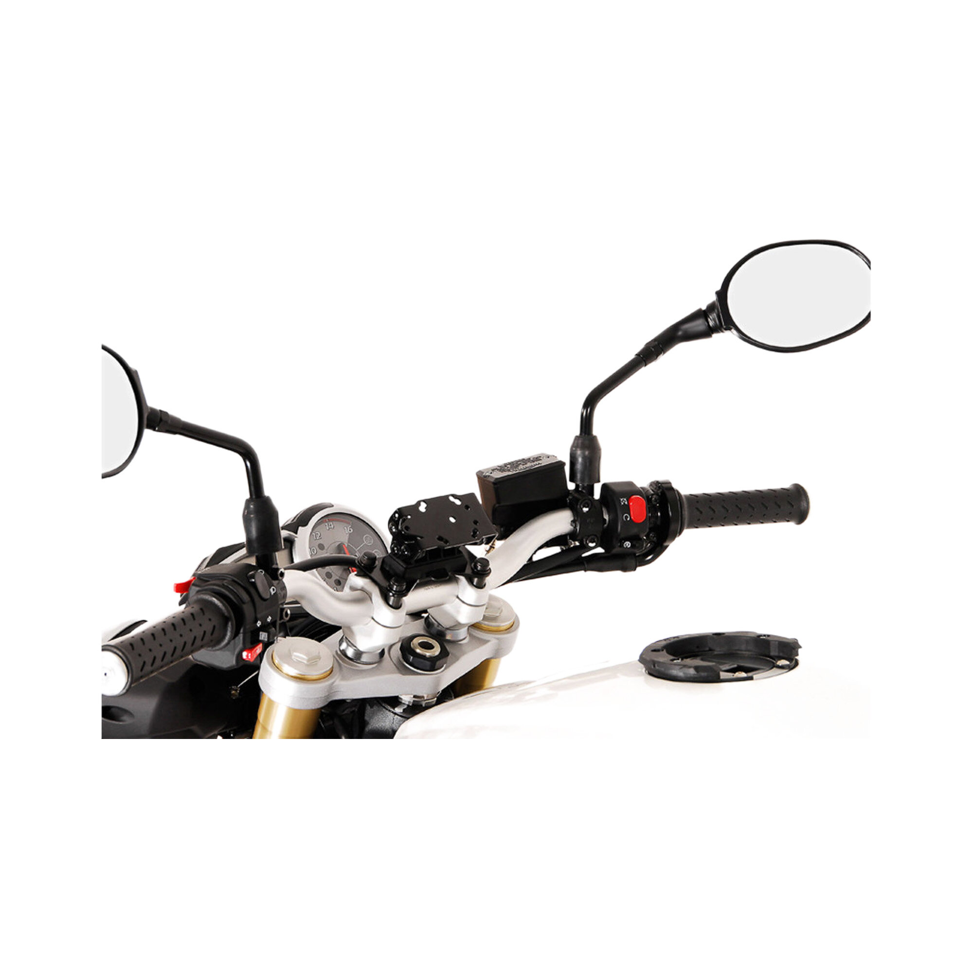SW-Motech Bevestigingsset GPS Quick Lock Triumph Street Triple 675 11-