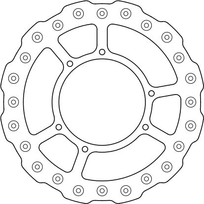 FMD0095MXR FIXED BRAKE DISC