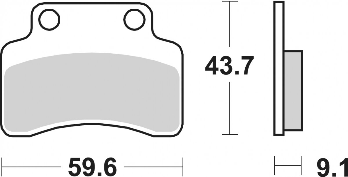 141HF BRAKE PADS ORGANIC