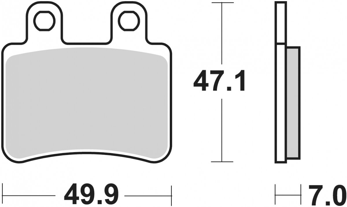 167CT BRAKE PADS ORGANIC