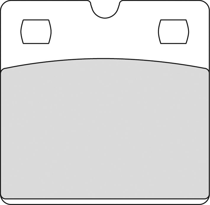 FDB204P BRAKE PADS ORGANIC
