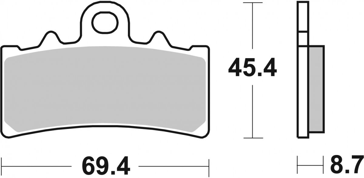 231MS BRAKE PADS