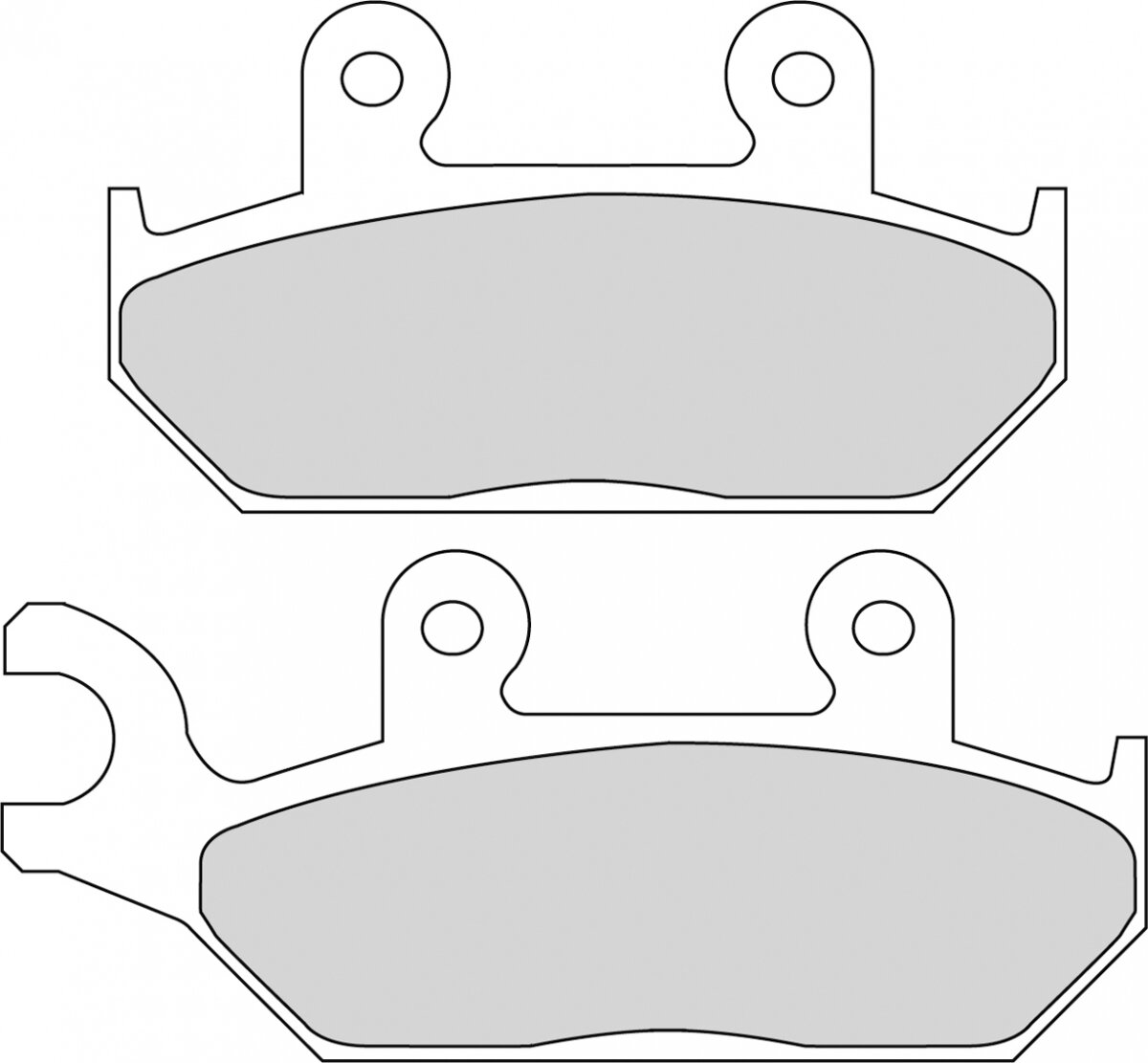FDB737P BRAKE PADS ORGANIC