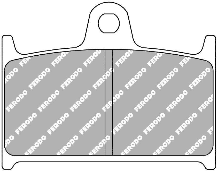 FDB557EF BRAKE PADS ORGANIC