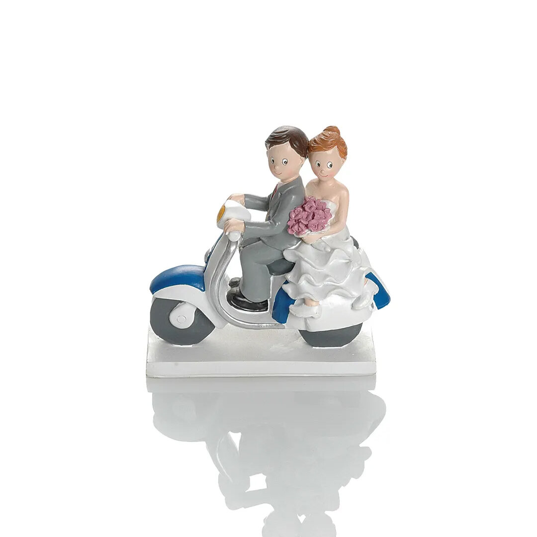 Booster Huwelijksbeeldje Scooter M/W/15