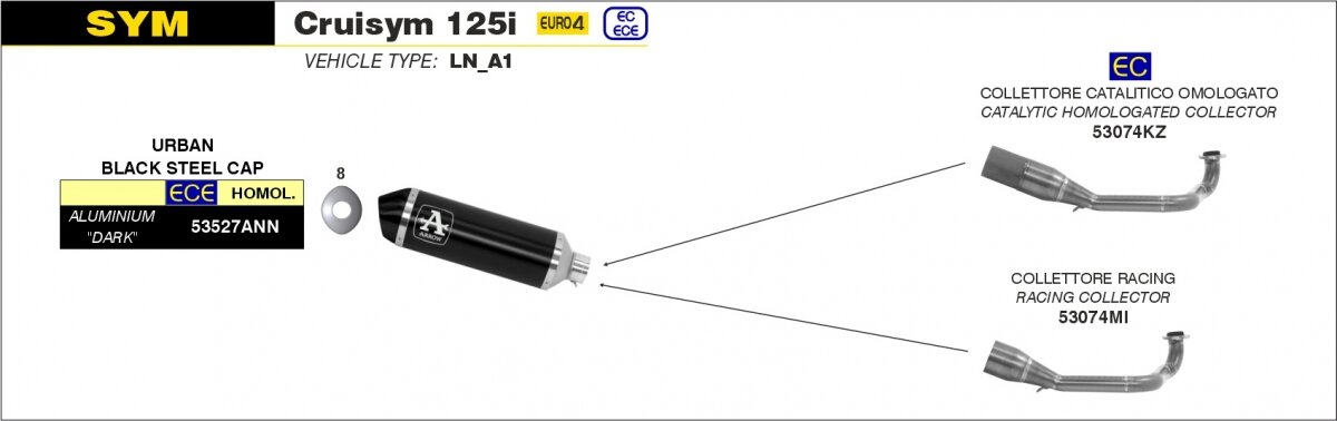 URBAN ALUMINIUM DARK WITH DARK END CAP