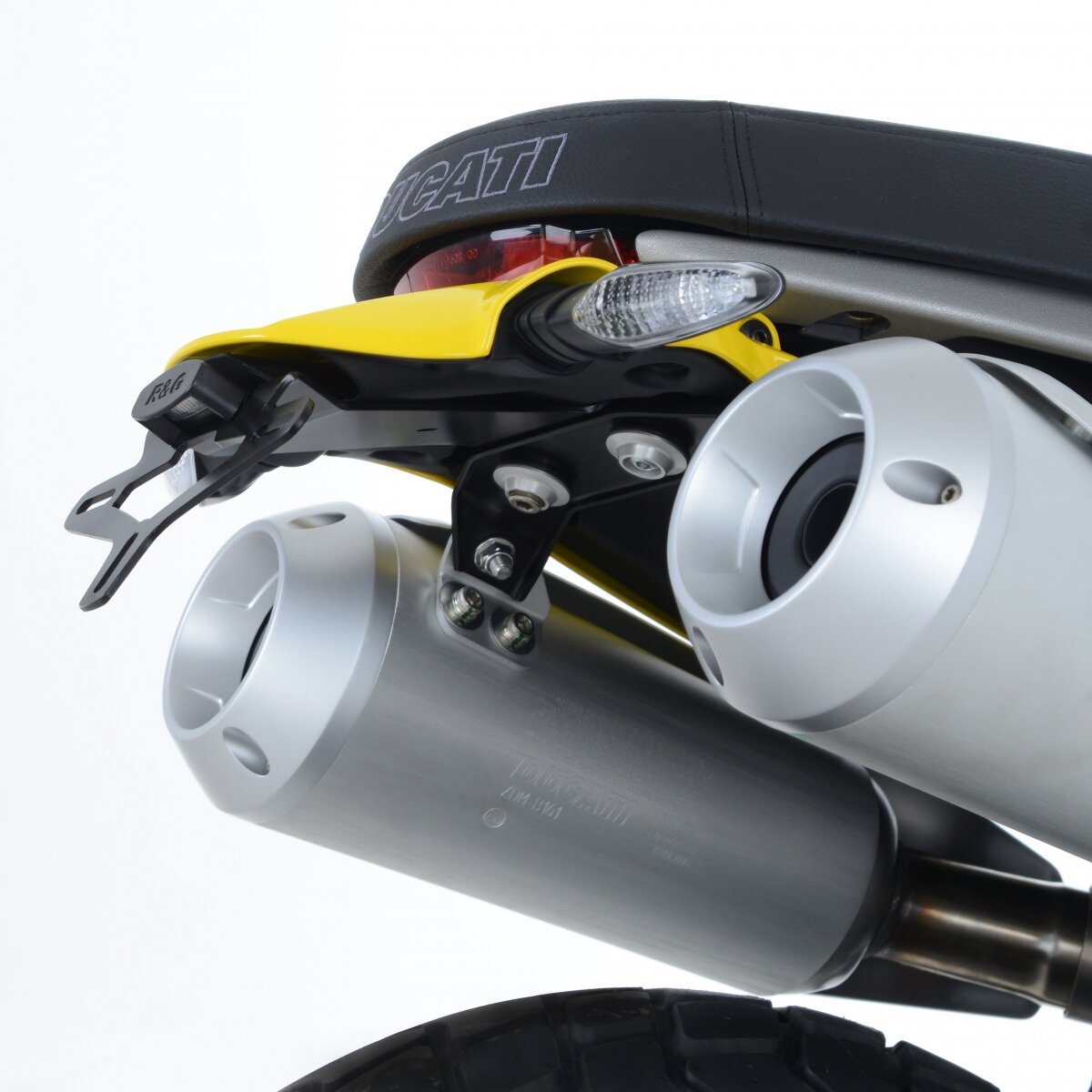 LP0256BK Kentekenplaathouder Scrambler