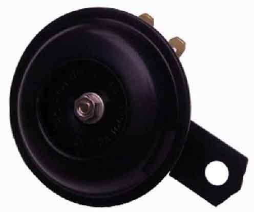 Claxon 6V 70MM, zwart