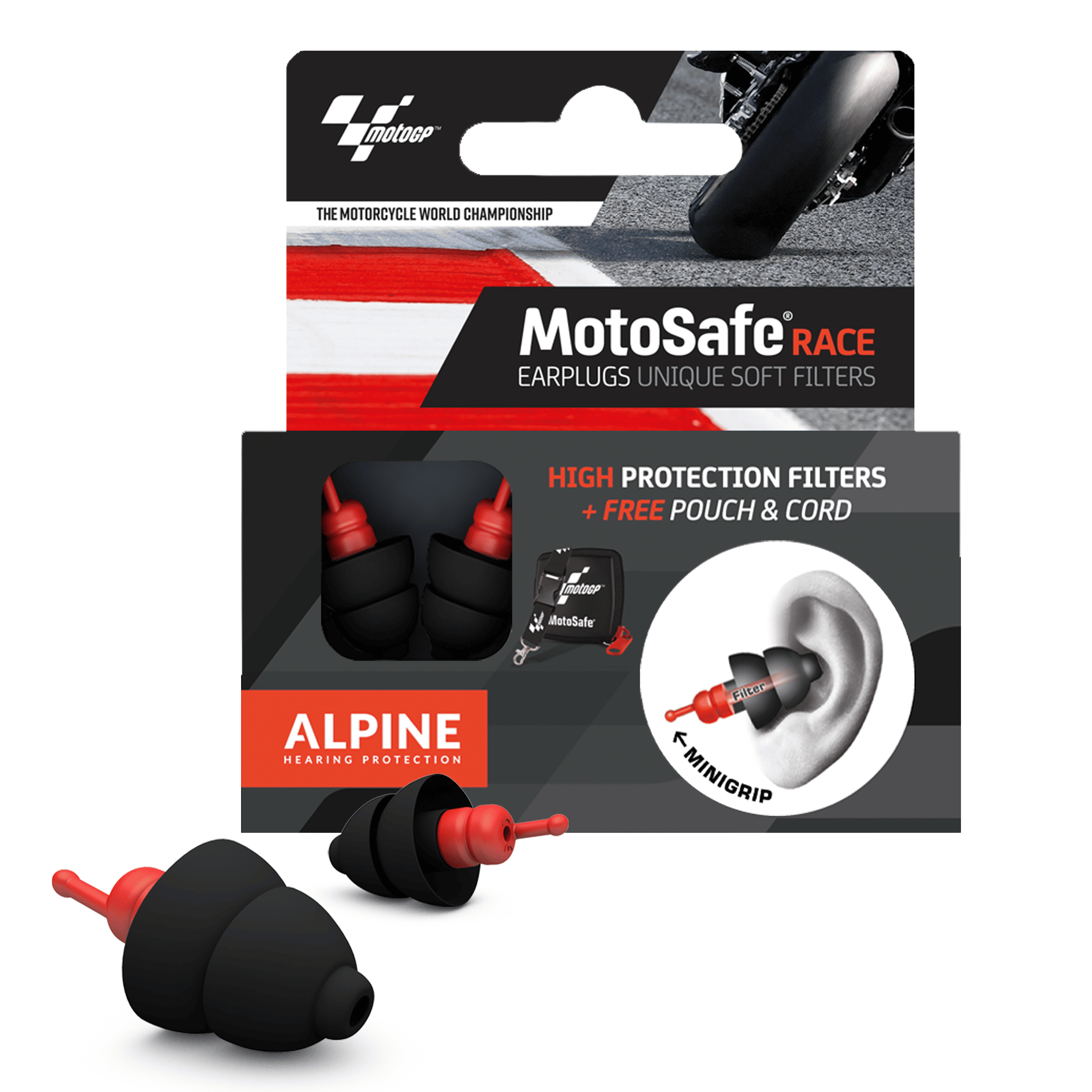 Motosafe MotoGP oordoppen