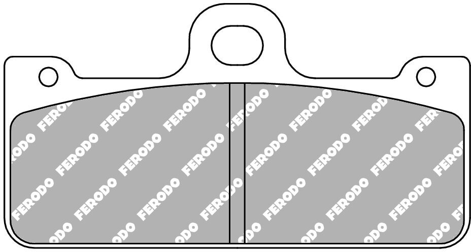 FDB2007 CP1 BRAKE PADS ORGANIC RACING