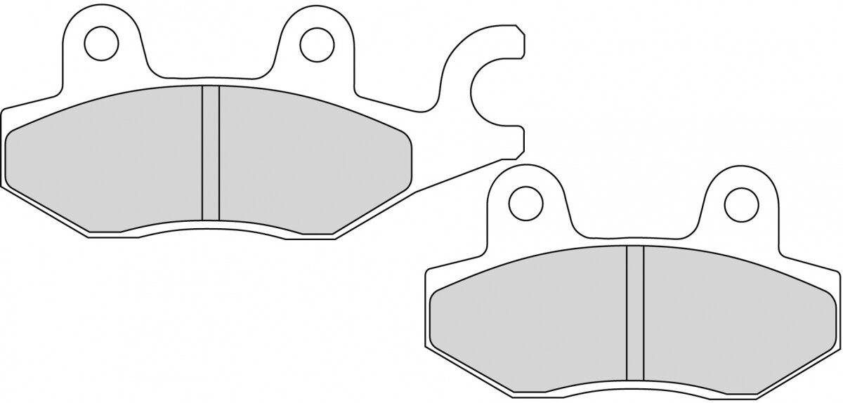 FDB2087AG BRAKE PADS ORGANIC